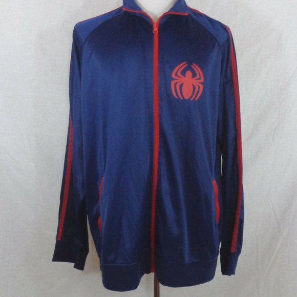 BLUE SPIDERMAN MARVEL JACKET 2X